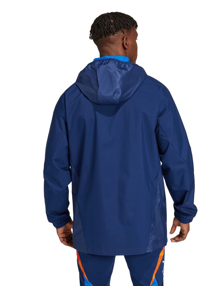 adidas Blue Juventus Training All-Weather Jacket - Image 2 of 2