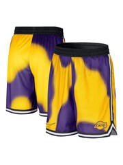 Fanatics Yellow NBA Los Angeles Lakers Dri-FIT DNA Courtside 8inch Shorts - Image 1 of 3