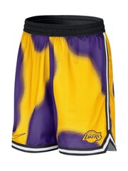 Fanatics Yellow NBA Los Angeles Lakers Dri-FIT DNA Courtside 8inch Shorts - Image 3 of 3