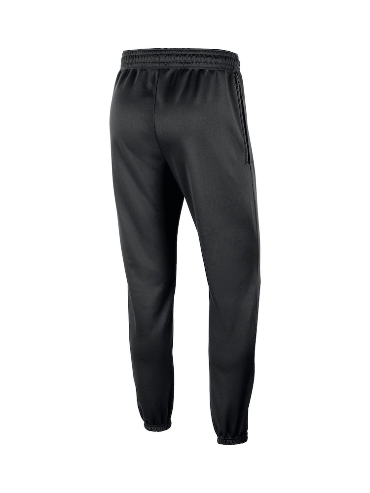 Fanatics NBA Chicago Bulls Dri-FIT Spotlight Black Joggers - Image 2 of 3