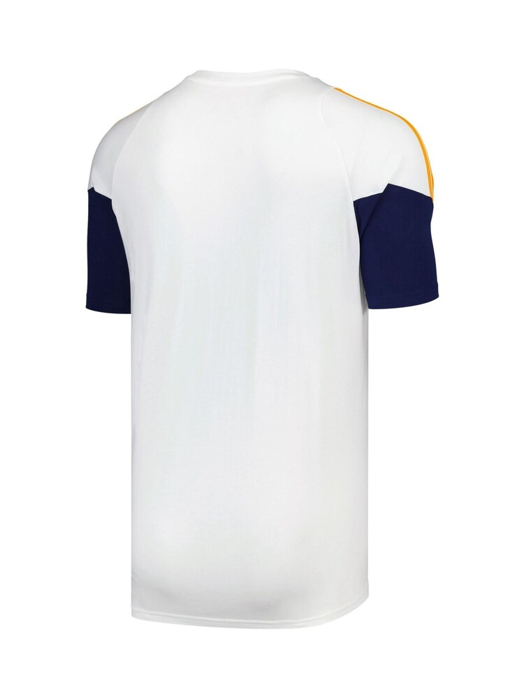 adidas White Real Madrid Training 100% Cotton T-Shirt - Image 3 of 3