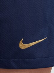 Nike Blue Womens Barcelona Home Stadium Shorts 2024-25 - Image 4 of 5