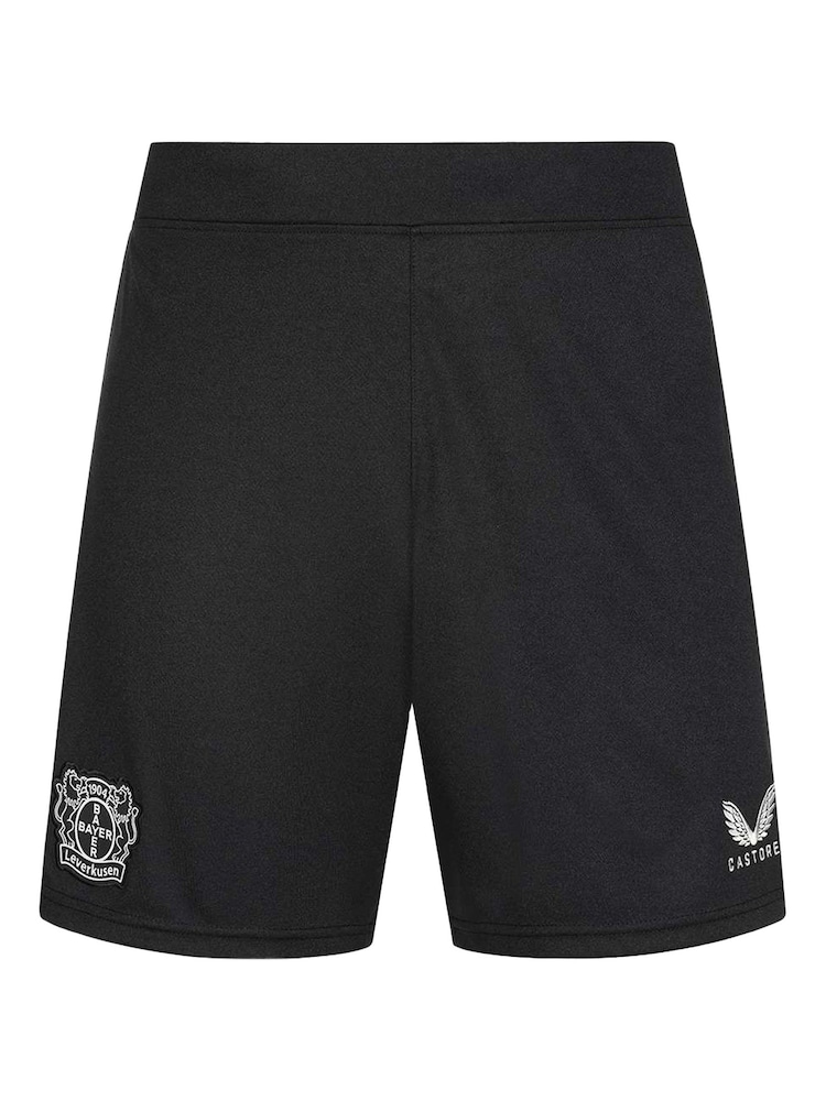 Castore Black Bayer Leverkusen Home Shorts 2024-25 - Image 3 of 3