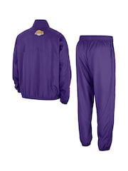Fanatics Purple NBA Los Angeles Lakers Dri-FIT Courtside Tracksuit - Image 2 of 2