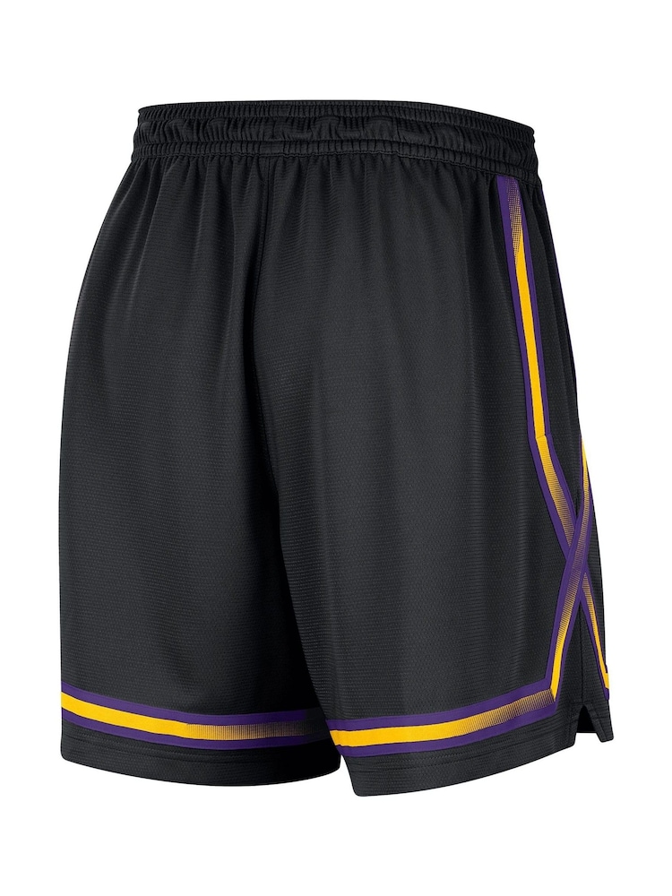 Fanatics Womens NBA Los Angeles Lakers Black Shorts - Image 3 of 3