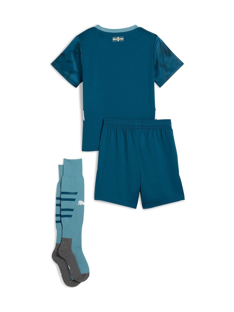 Puma Blue Olympique de Marseille Away Mini Kit 2024-25 - Image 2 of 2