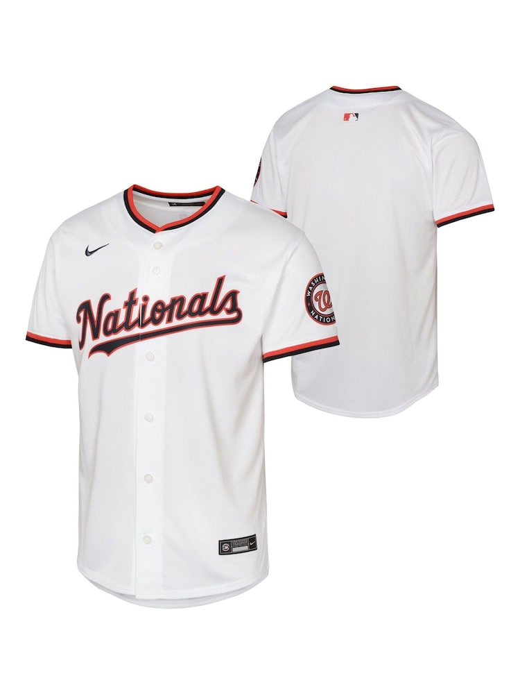 Fanatics MLB Washington Nationals Limited Home White Jersey - Image 1 of 3