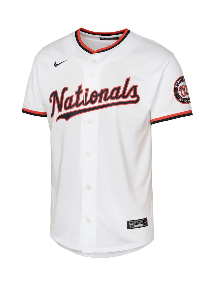 Fanatics MLB Washington Nationals Limited Home White Jersey - Image 2 of 3