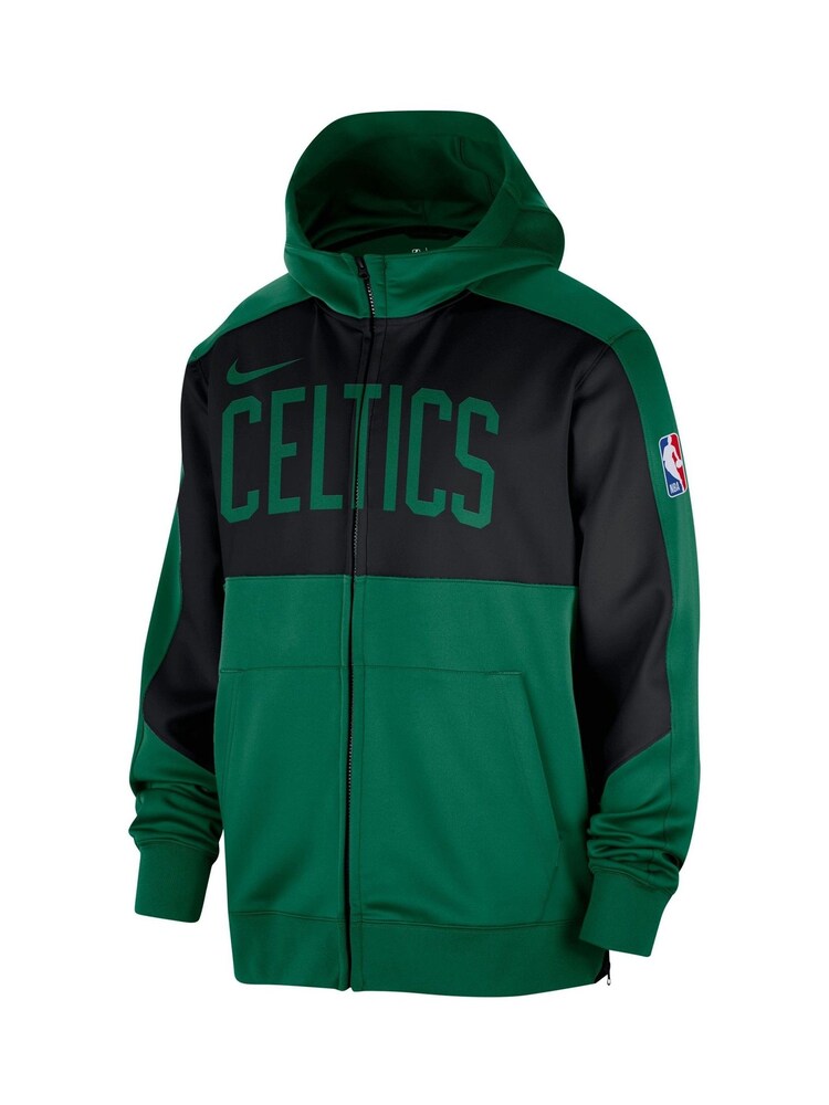 Fanatics Green NBA Boston Celtics Showtime Thermaflex Full Zip Hoodie - Image 3 of 3