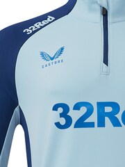 Castore Blue Glasgow Rangers Players Training Quarter Zip Midlayer Top - Image 4 of 5