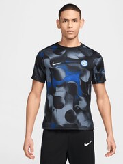 Nike Black Inter Milan Pre Match Top - Image 1 of 5