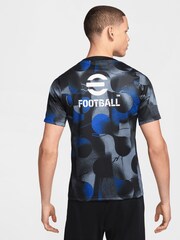 Nike Black Inter Milan Pre Match Top - Image 2 of 5