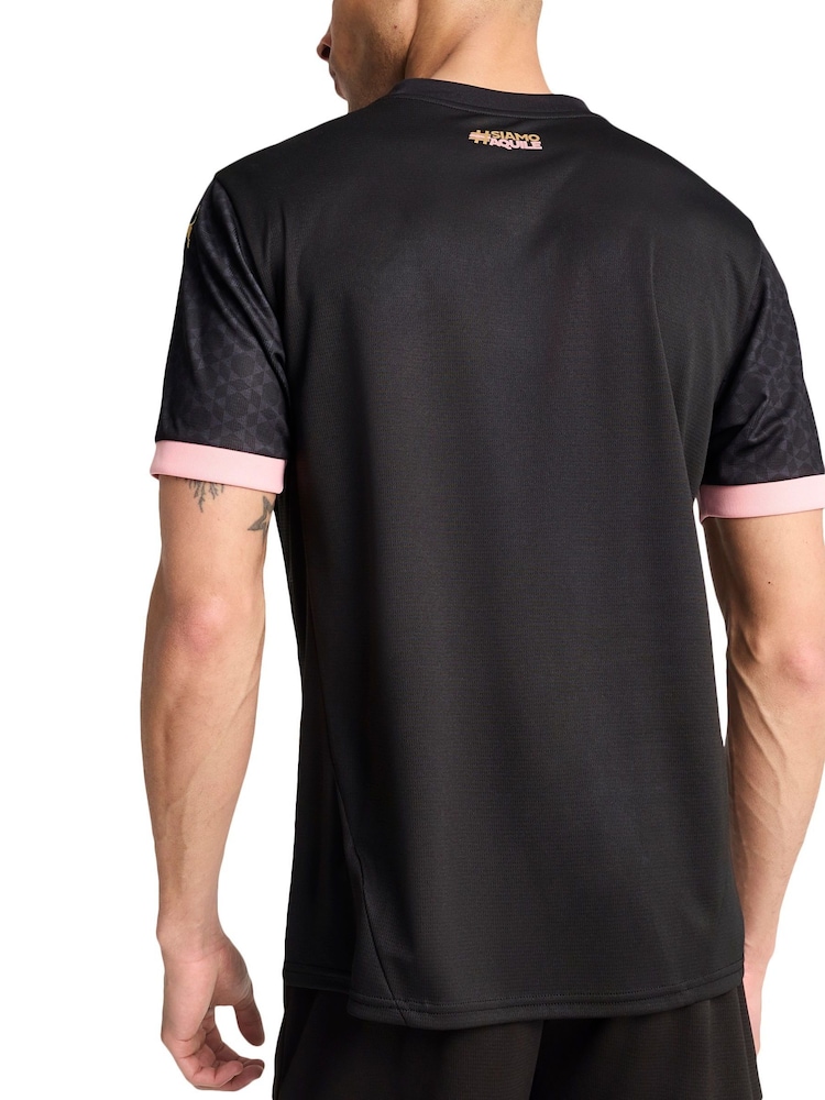 Puma Black Palermo Away Shirt 2024-25 - Image 2 of 5