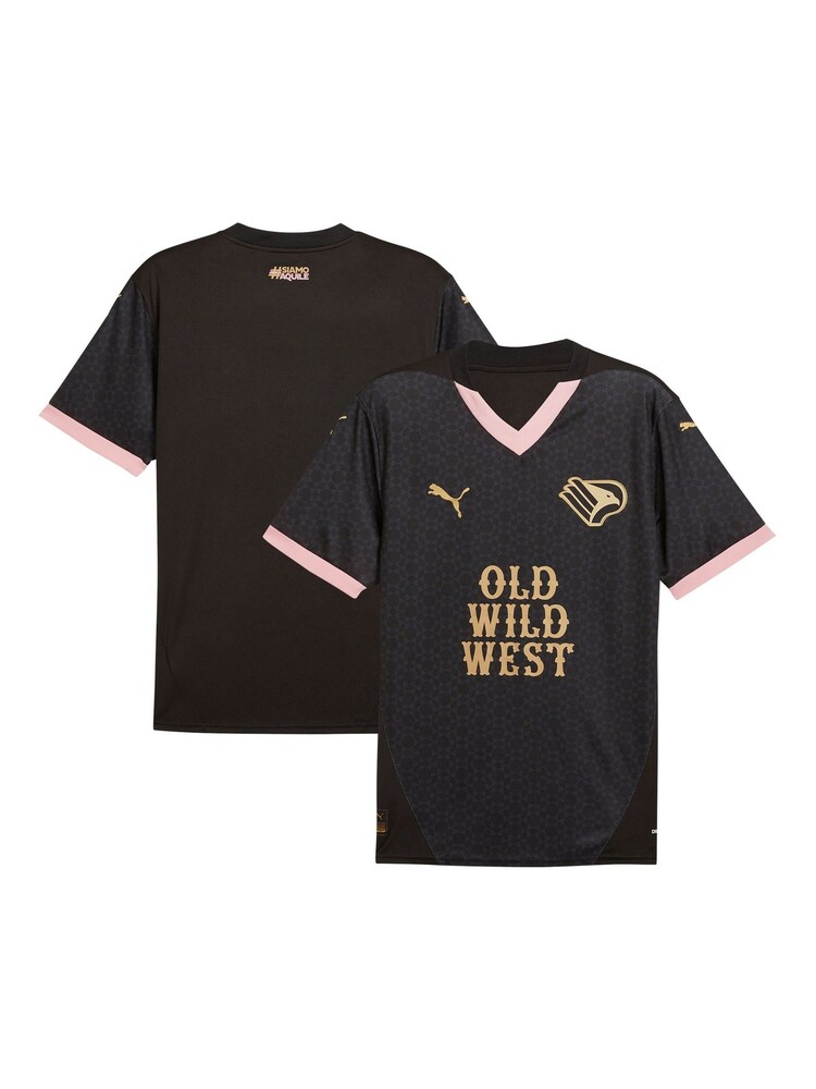 Puma Black Palermo Away Shirt 2024-25 - Image 3 of 5