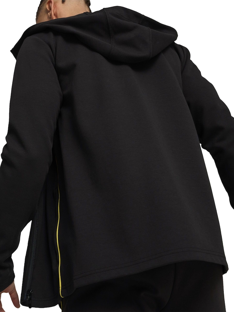 Puma Black Borussia Dortmund Casuals Hooded Jacket - Image 4 of 4