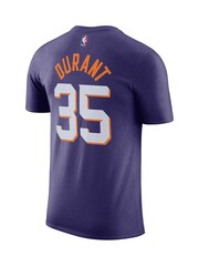 Fanatics 100% Cotton NBA Phoenix Suns Icon Name And Number Black T-Shirt Kevin Durant - Image 3 of 3