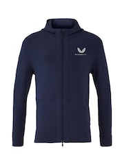 Castore Blue Glasgow Rangers Hooded Travel Jacket - Image 2 of 5