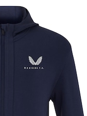 Castore Blue Glasgow Rangers Hooded Travel Jacket - Image 3 of 5