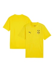 Puma Yellow Kids Borussia Dortmund Training T-Shirt - Image 1 of 3