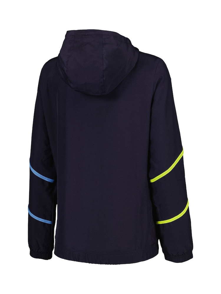 Puma Blue Womens Manchester City Pre Match Jacket - Image 3 of 3