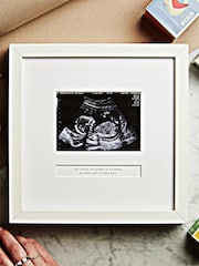 Personalised My First Scan Photo Frame by Posh Totty Designs - Image 1 of 2