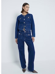 River Island Джинсы Trophy 100% Хлопковая куртка - Image 3 of 6