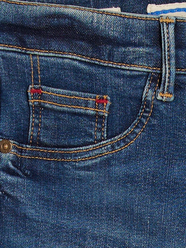 River Island Blue Sky Mid Rise Bum Sculpt Skinny Jeans - Image 6 of 6