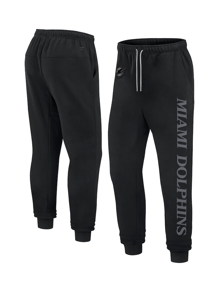 Fanatics NFL Miami Dolphins Elements Fleece Black Sweatpants - Image 1 of 3 Fanatics NFL Miami Dolphins Elements Fleece Black Sweatpants - Image 1 of 3