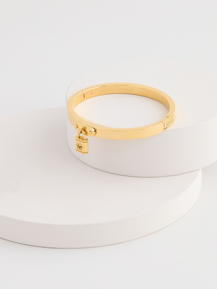kate spade new york Gold Tone Charm Bangle - Image 2 of 4