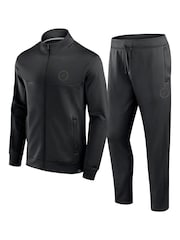 Fanatics Millwall Defender Poly Black Tracksuit - Image 1 of 3
