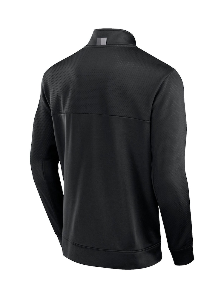 Fanatics Millwall Defender Poly Black Tracksuit - Image 2 of 3