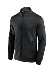 Fanatics Millwall Defender Poly Black Tracksuit - Image 3 of 3