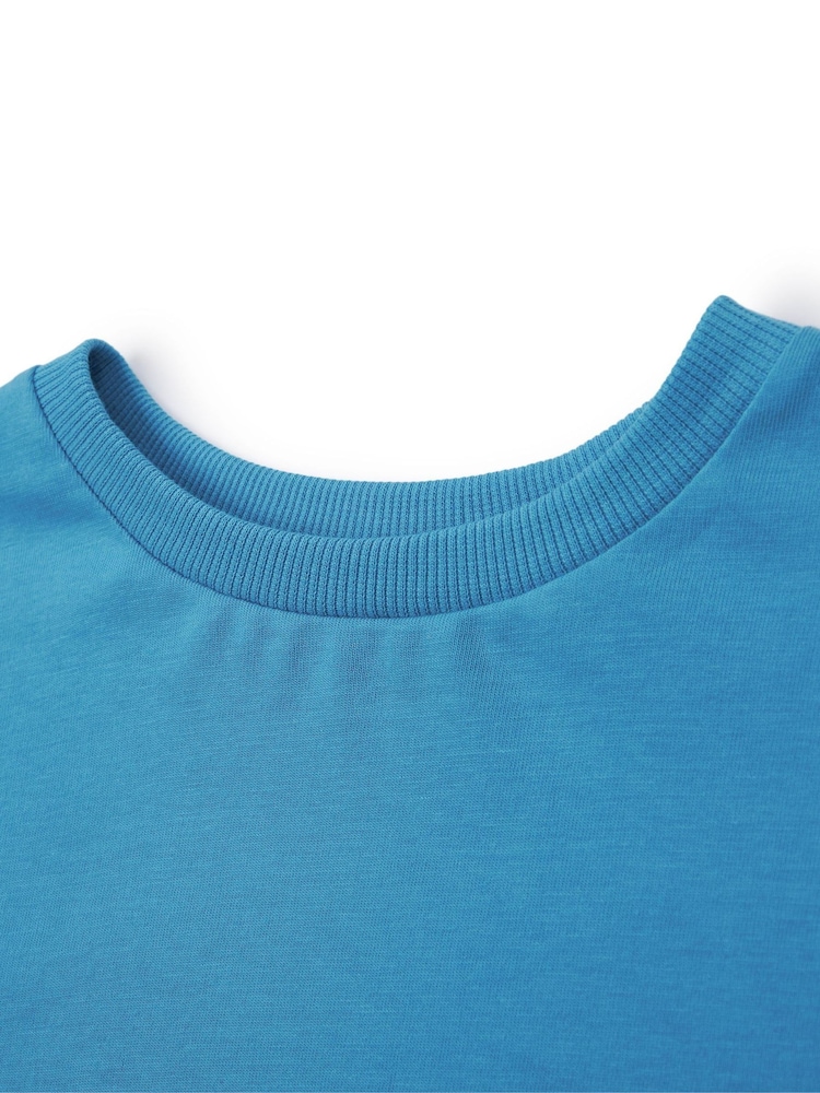 Vanilla Underground Blue Boys Sonic The Hedgehog Birthday Age 100% Cotton T-shirt - Image 6 of 6