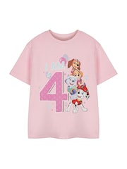 Vanilla Underground Pink Girls Paw Patrol Birthday Age 100% Cotton T-Shirt - Image 3 of 6
