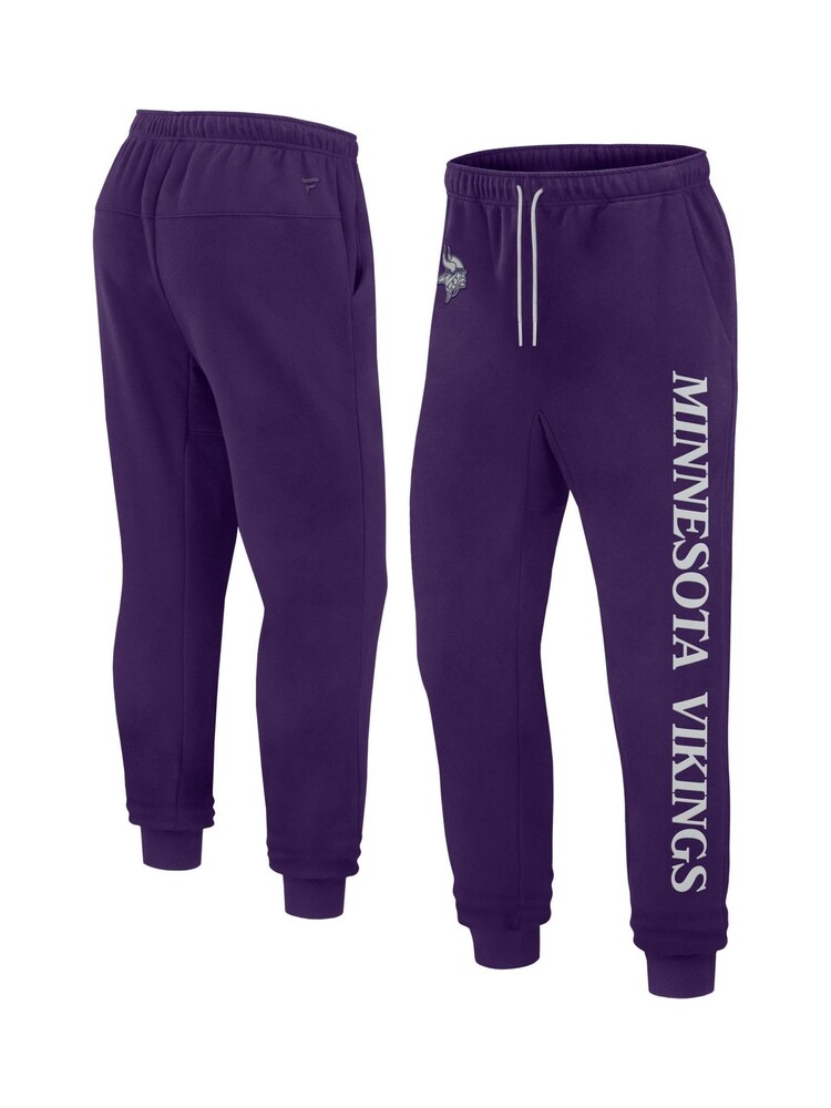 Fanatics Purple NFL Minnesota Vikings Elements Fleece Joggers - Image 1 of 3