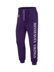Fanatics Purple NFL Minnesota Vikings Elements Fleece Joggers - Image 2 of 3