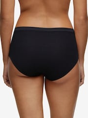 Chantelle Cotton Comfort High Waisted Ribbed Briefs - Image 2 of 4