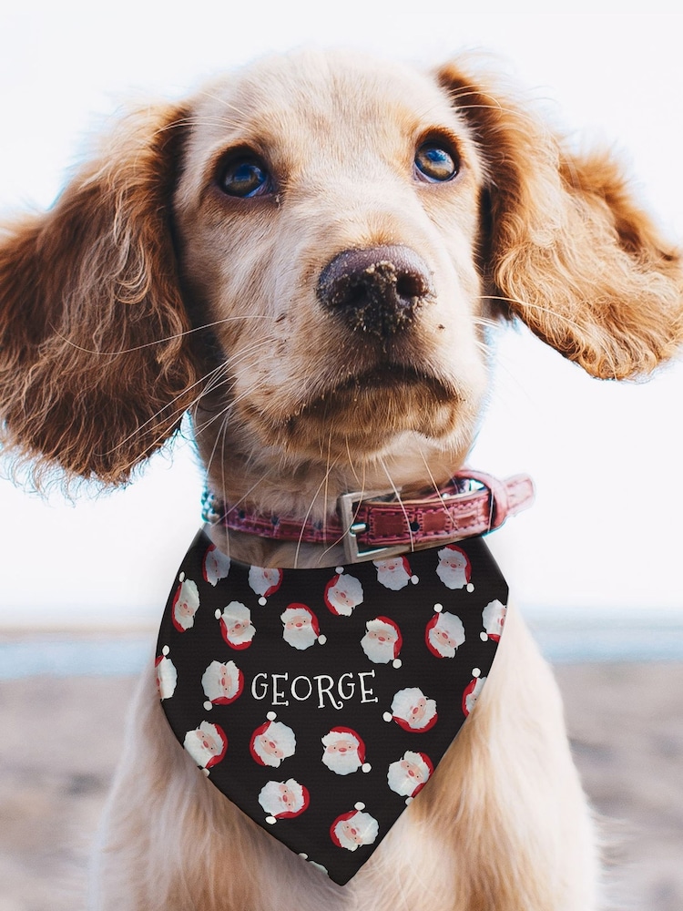 Personalise Super Cute Christmas Bandana by PMC - Image 2 of 3