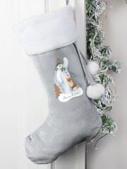 Personalised The Snowman Christmas Stockings Exclusive To Next by PMC - Image 1 of 3