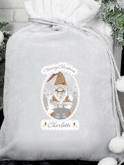 Personalised Gonk Christmas Sack by PMC - Image 3 of 3