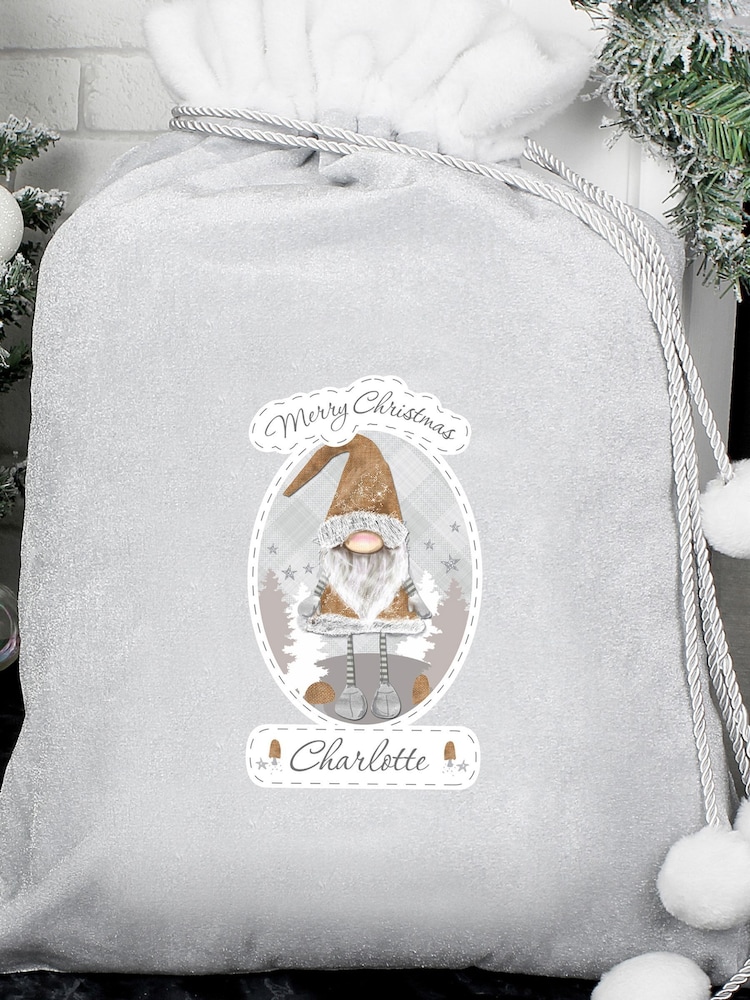 Personalised Gonk Christmas Sack by PMC - Image 3 of 3