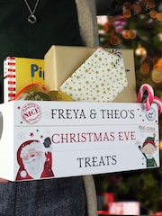 Personalised Christmas Wooden Crate Storage by PMC - Image 2 of 3