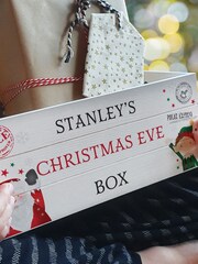 Personalised Christmas Wooden Crate Storage by PMC - Image 3 of 3