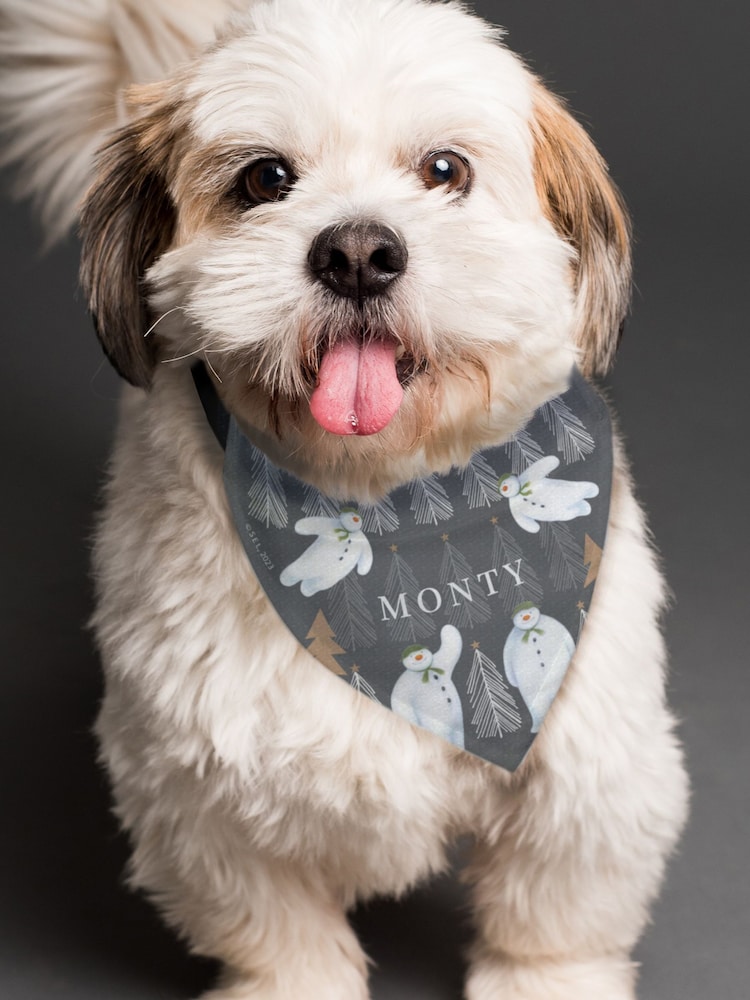 Personalised The Snowman Dog Bandana by PMC - Image 1 of 4