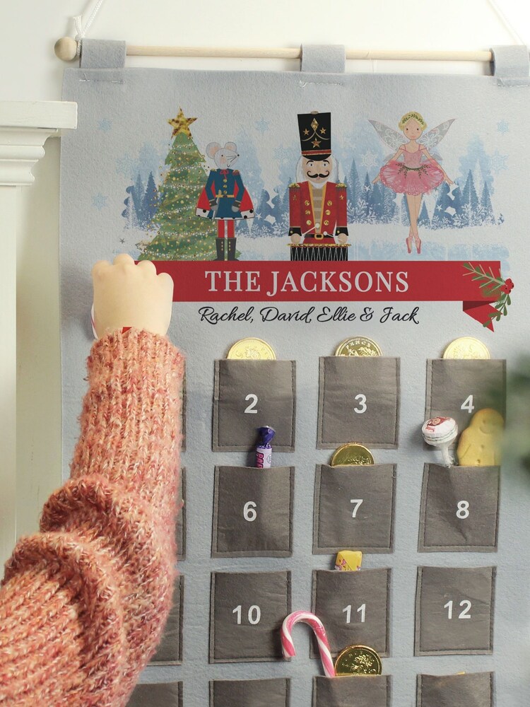 Personalised Nutcracker Advent Calendar by PMC - Image 2 of 2