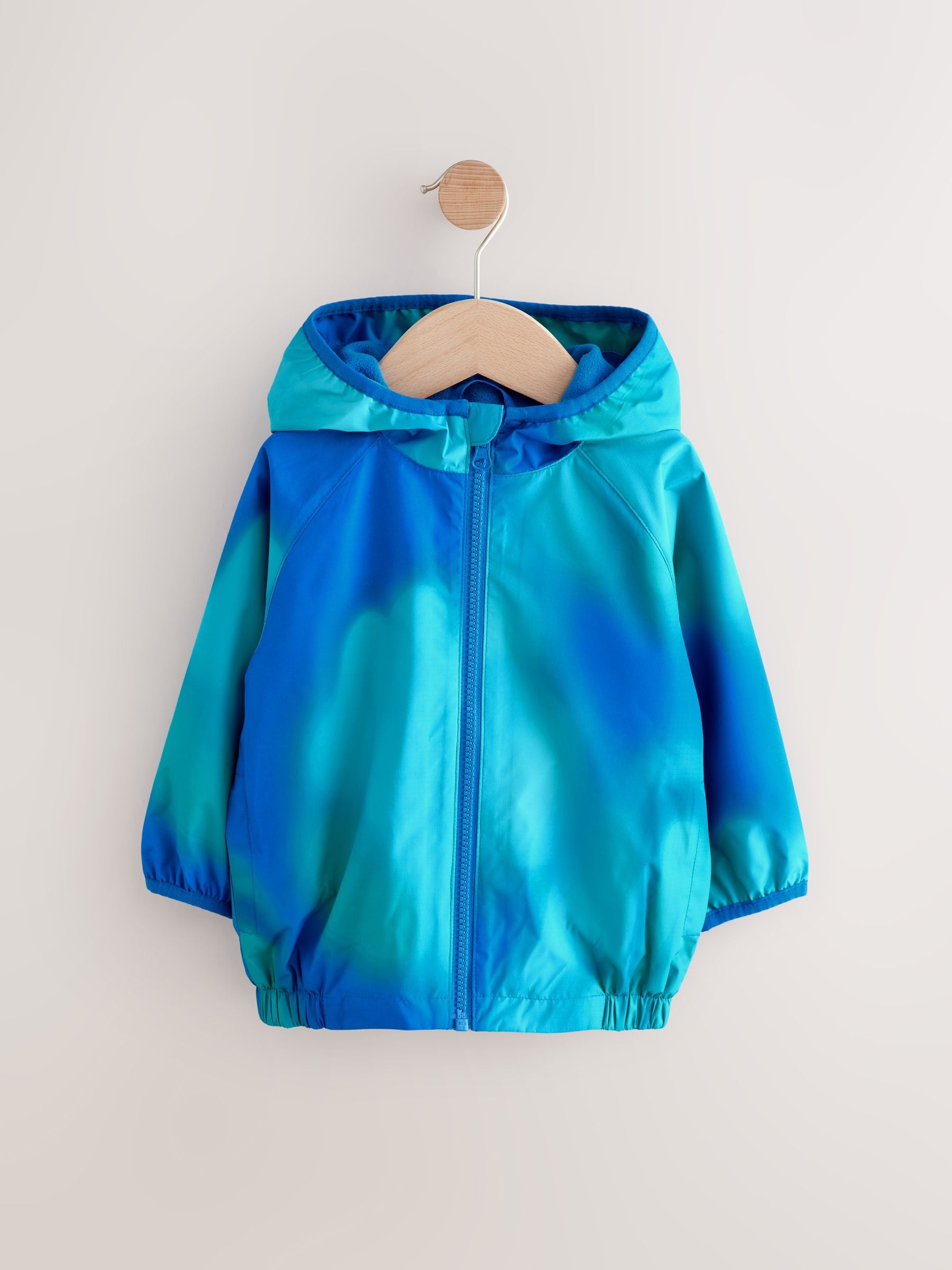 Bright Blue Shower Resistant Cagoule Jacket (3mths-7yrs)