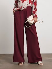 Joanna Hope Red Wide Leg Trousers - Image 3 of 4