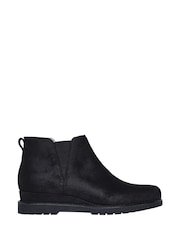 Skechers Black Bobs Chill Wedge Cruising Altitude Boots - Image 1 of 5