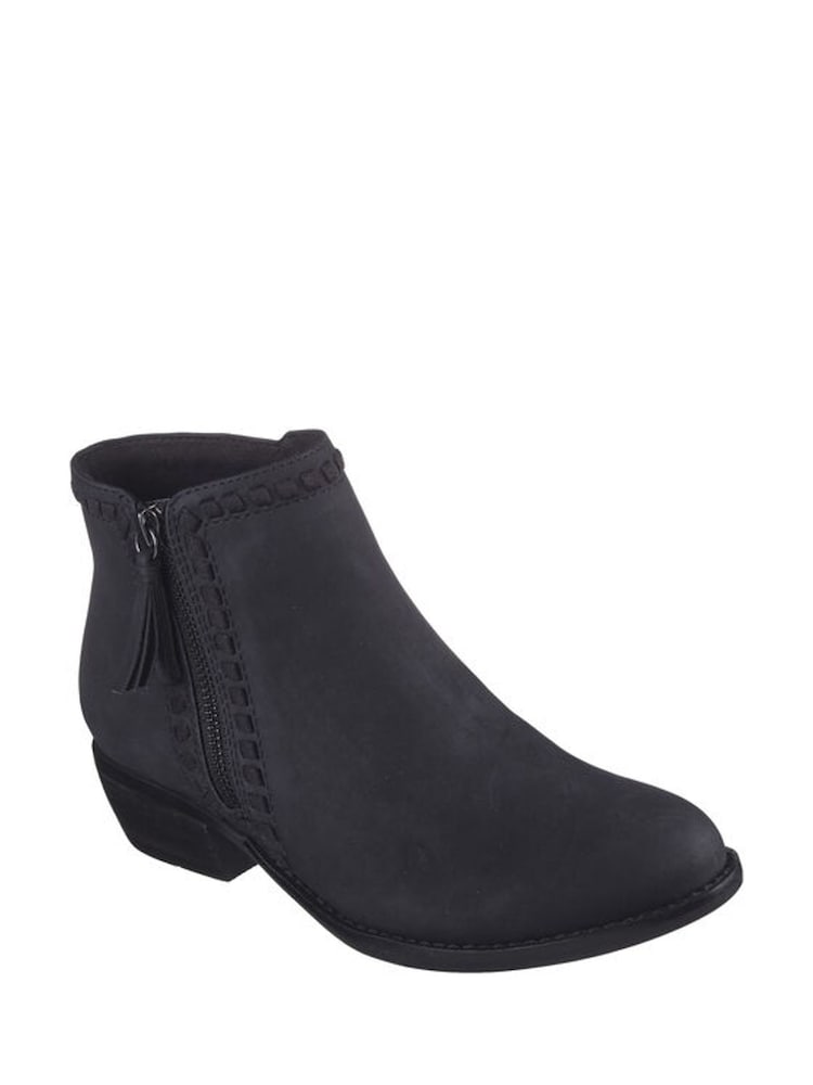 Skechers Black Texas Western Adventure Boots - Image 2 of 5