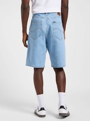 Lee Blue Asher Loose Fit 100% Cotton Shorts - Image 2 of 8